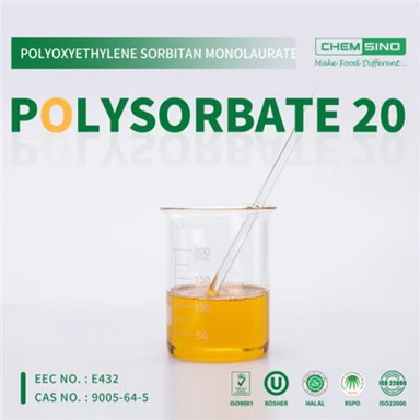 Mat och kosmetika och medicin Användbar polyoxietylensorbitanmonolaurat polysorbat T-20 CAS-nr 9005-64-5