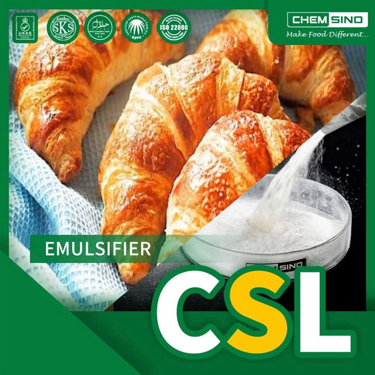 Emusifier Calcium Stearoyl Lactylate E482 CAS: 5793-94-2