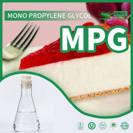 MPG propylenglykol i livsmedelskvalitet: en nyckelingrediens för bakverk