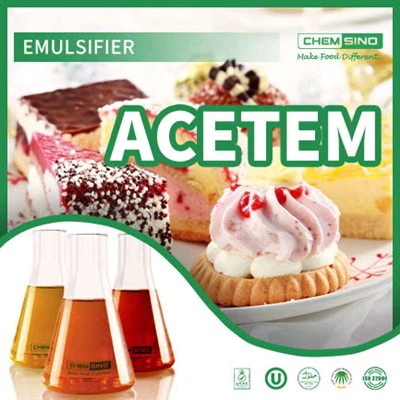 Acetylerade mono- och diglycerider Acetempulver E472A i lager
