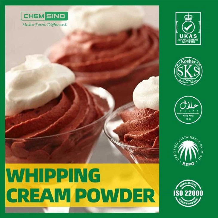 Top Grade Whipping Cream Powder Ideal For Whipped Toppings And Desserts